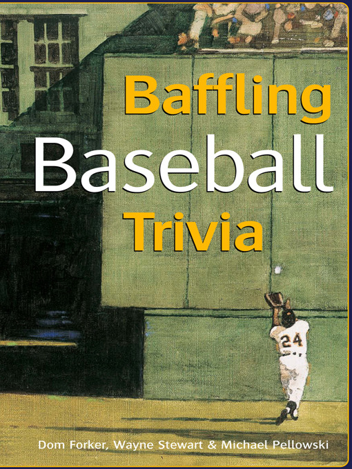 Title details for Baffling Baseball Trivia by Dom Forker - Wait list
